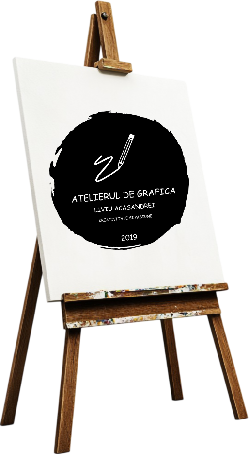 logo atelierul de grafica Liviu Acasandrei
