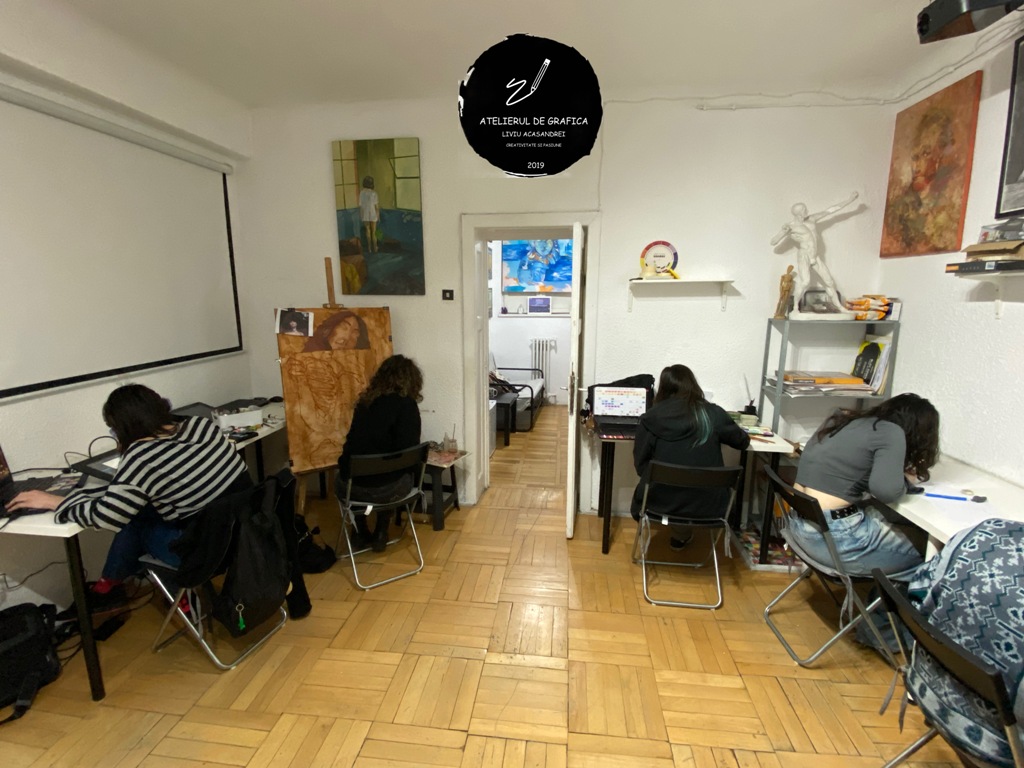 pregatire admitere la Atelierul de Grafica Liviu Acasandrei